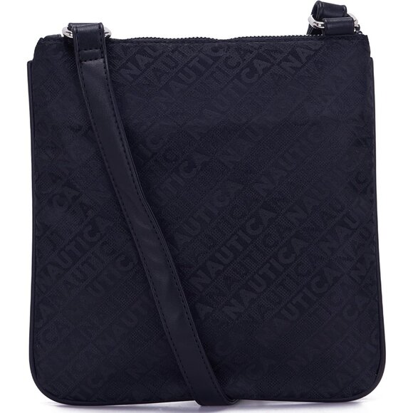 Women's Lakeside Signatures Jacquard North South Cross body Shoulder Bags - Picture 4 of 6